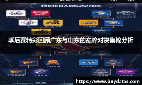 季后赛精彩回顾广东与山东的巅峰对决集锦分析